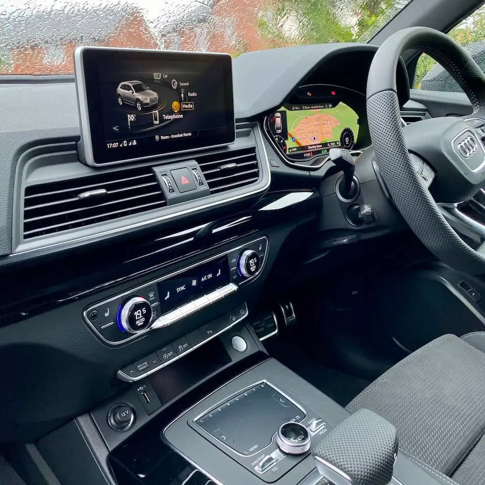 A look inside the Audi Q5